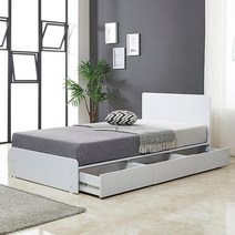 슈퍼싱글사이즈 수납형 서랍침대 배드 작은방침대 원룸침대 부부트윈 SS SS