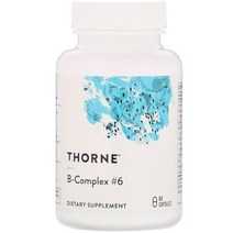 Thorne Research 비타민 B 복합체 6 60캡슐, 1개