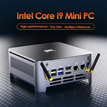 2022 TOPTON-미니 PC 윈도우즈 11/10 코어 i9 10980HK 10880H 2 * DDR4 M.2 NVME TPM2.0 Lan 베어본 PC DP HDMI HTPC, CN, i9-10880H 10885H + UK, 32GB DDR4 1TB NVMe