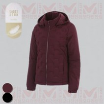 밀레 22FW 특가세일 여자 구스 경량 패딩 +모자탈부착 (거위털 다운) PURPLE