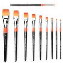 [화홍] 구성붓 926 948 -호수선택(1~12호) - 화홍붓 미술붓 납작붓, 948구성붓 01호