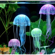해파리장식 인공 효과 물고기 탱크 수족관 장식 수생, D형GD14660, 1개