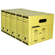 미령문구 플라스틱정부파일 A4 40개입, 문서보관상자5개입, 1팩, 미색