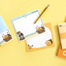 카카오프렌즈 춘식이 미니 편지지 블루 / 144381, 상세페이지 참조, 상세페이지 참조