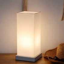 사각 한지 무드등 취침등 호텔 스탠드조명 정선 단스탠드, LED 전구 8W 주광색, 화이트