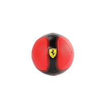 Ferrari No. 5 축구공 - 공식 매치 웨이트 청소년 및 성인 축구 선수 내구성이 뛰어나고 오래 지속되는 구조와 매력적인 축구공으로 팽창 플레이, Red