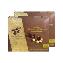 하와이안호스트 파운던스 컬렉션 밀크 초콜릿, 2개, 99g