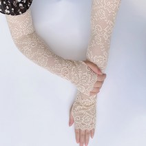 장바9니 레이스 여성팔토시 자외선차단 여름핸드워머 운전장갑