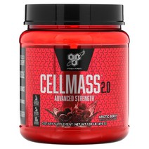 BSN 셀매스 2.0 어드밴스드 스트렝스 글루타민 타우린 아미노산 보충제 아틱베리 495g(1.09lb), 1PACKAGE, 상세참조
