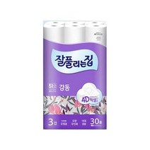 하이청년 잘풀리는집 감동 25M 3겹30롤 물에녹는 먼지안나는 화장지, 상세페이지 참조