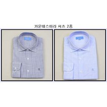 [카운테스마라 셔츠] S S CDCU2P7302 긴소매 일반핏 스트라이프 2종