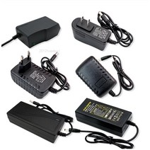 DC 5V 12V 24V 조명 변압기 AC 110V 220V 스위칭 전원 공급 장치 1A 2A 3A 5A 6A 8A CCTV LED 램프용 어댑, 01 DC 5V_01 EU_06 7 A