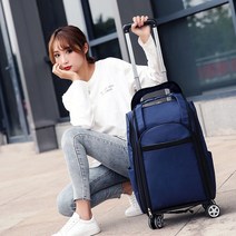 롤링백팩 트롤리 캐리어 바퀴달린백팩 여행용 배낭 트롤리 자동차 분리형 여행 가방 탑승 가방 캐스터 가방