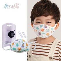 별과모래 겨울 유아동 어린이 순면 입체마스크