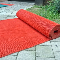 매직크린 맘보 롤매트C형 1cm단위/레드, 단품