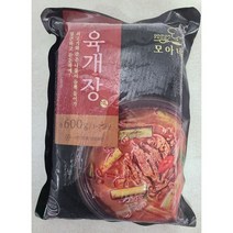 모아네 육개장, 600g, 1팩