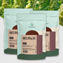레드 퀴노아 슈퍼곡물 500g 페루산 Red Quinoa, 500g x 3팩