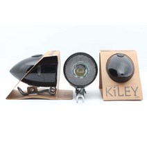 KiLEY(키레이) 클래식으로 레트로 감만점의[포탄 라이트] 프런트LED LM-001 블랙