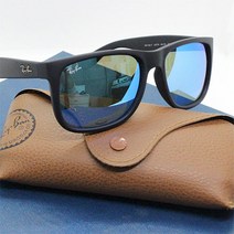 레이밴 RayBan 블루 미러 선글라스 RB4165-F 622 55 JUSTIN 져스틴