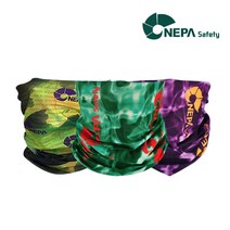 네파 넥쿨러 흡습속건 쿨링 멀티 쿨스카프(머플러 마스크 헤어밴드 두건 손목밴드 등으로 다양한 연출), 그린