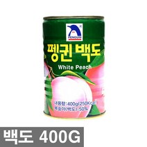 백도 복숭아 황도 과일통조림 400g, 단품, 단품
