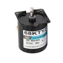 1 마력 모터 68ktyz 68 ktyz 28w ac 220v 영구 자석 동기 기어 rpm 2 5rpm 5rpm 0rpm 5rpm 20rpm 30rpm 50rpm 소형, 2.5rpm