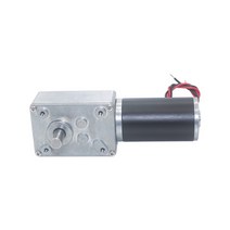 유압 모터 감속 DC12V 24V 강력한 토크 기어 금속 터보 웜 박스 타입-D 샤프트 반전 저속 70kg.cm 자동 잠금 웜기어, [01] 7 RPM, [01] 12V