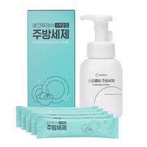 에코후레쉬 스파클링 주방세제 1BOX(1.5L) + 거품용기, free