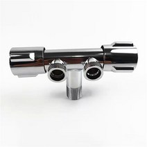 삼방밸브 삼각형 밸브 물 분배기 이중 사용 콘센트 1 인 2 아웃 3 방향 세탁기 수도꼭지 스페셜, [01] as picture, 01 as picture