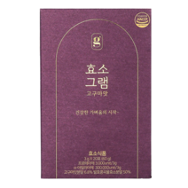 효소그램 고구마맛 효소다이어트 곡물발효효소 포당 3g, 3박스, 20포