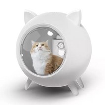 애완 동물 고양이 헤어 드라이어 500W 자동 건조 상자 대형 및 소형 강아지 UV 살균 개 미용 장비, [01] 200W