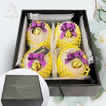 웰굿 [웰굿]프리미엄 국내산 멜론 4수 선물세트(7.2-9kg내외), 1