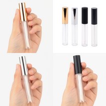 틴트공병 10ML 틴트용기 화장품용기, 1개, 골드, 실버, 블랙, 실버