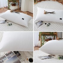 단잠 60수 고밀도 순면 대형쿠션 /점보특대형 등쿠션 허리쿠션 등받이쿠션 커버, 커버+(솜포함), 화이트