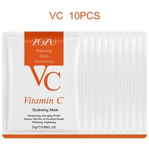 VC 모이스춰 라이징 에센스 페이셜 마스크 안티 에이징 하이 드레이팅 스킨 케어 뉴 리싱 콤보 뷰티 스무딩 슬림 페이스, [02] 10 Pieces