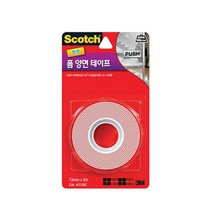 스카치 3120C 강력 투명 폼 양면테이프 (12mmx2m)bnk3451EA, 본상품선택