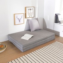 미라클침구 3단 접이식매트, 25.차콜그레이