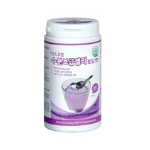 비스코업 수분보급젤리 포도맛 연하식, 400g, 12개