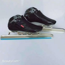 전문 낮은 발목 탄소 섬유 인라인 속도 고정 트랙 아이스 스케이트 pu 가죽 방수 표면 430mm 410mm 62 아이스 블레이드, 37, 1 쌍의 아이스 스케이트