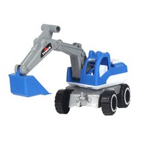 소형트렉터 아기 클래식 시뮬레이션 엔지니어링 자동차 장난감 굴삭기 모델 트랙터 덤프 트럭 남아용 미니 생일 선물, 4.Blue A