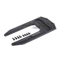 AX9623 Skidplate chassis black (fits Sledge), 단품