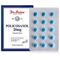 DR.BRIAN 닥터 브라이언 폴리코사놀 20mg 함량 90정