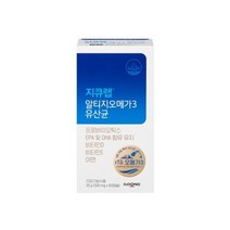 일동제약 지큐랩 알티지오메가3 유산균 60캡슐