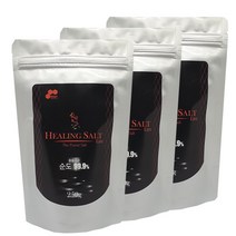 힐링솔트 용융소금 가는소금 250g 500g 750g 1kg, 3개