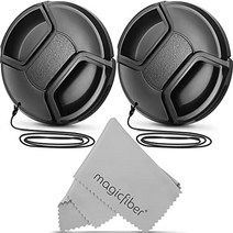 Altura Photo의 40.5MM 렌즈 캡 - 캐논 렌즈 캡 - Sony E PZ 16-50mm f/3.5-5.6 OSS 렌즈 등을 탑재한 Sony A6000 A6100 A6300 A6400 A6500 A5100 A5000 ZV-E10용 Nikon 렌즈 캡, 49mm, 1개