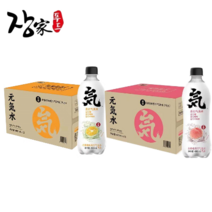 원기살림탄산수 2가지맛 480ml*15개 1박스, 백도맛02304