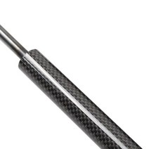 쇽업쇼바 헬퍼스프링 스트럿바 에어쇼바 벤츠 아우디 기타차종 1pc 후드 스트럿 렉서스 rx rx300 rx330가스, 검은 탄소 섬유