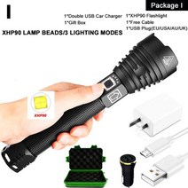 별지시기 샤오미랜턴 고휘도손전등 대포 샤오미손전등 해루질렌턴EZK20 Dropshipping XHP90 LED 손전등 줌 USB 충전식 전원 디스플레이 강력한 토치 핸드 78, 패키지 I-XHP90, 협력사, 18650 배터리 포함