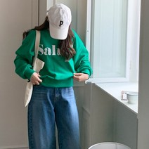 디오트 베니슨 라운드 레터링 배이직 맨투맨