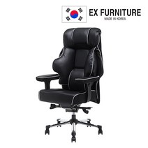 EX퍼니처 카본체어 TYPE-2 UPDOWN 게이밍 컴퓨터 PC방 중역 의자, 블랙